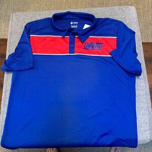 NFL New York Giants Men's Polo T-Shirt, XLarge